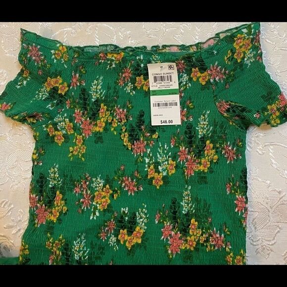 Epic threads floral print youth Romper size Large - Picture 7 of 8